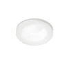 Faretti Da Incasso-Ideal Lux faretto da incasso led 8w 3000k room-65 fi round bianco tondo