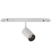 Illuminazione A Binario-Ideal Lux faretto led 8w bianco orientabile magnetico osram per binario monofase 48v