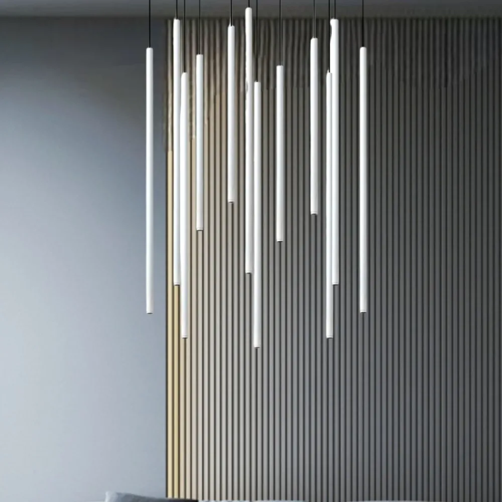 Lampadari Moderni-Ideal Lux filo sp12 lampadario led design moderno bianco 19w 3000k