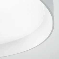 Plafoniere Moderne-Ideal Lux fly pl d35 plafoniera cucina 18w 3000k tonda bianca 35cm