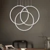 Lampadari Moderni-Ideal Lux frame lampadario bianco design moderno led 82w 3000k