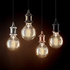 Lampade A Sospensione-Ideal Lux frida sp1 lampada a sospensione brunito