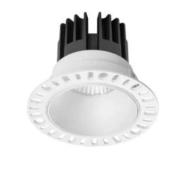 Faretti Da Incasso-Ideal Lux game trimless faretto led incasso 11w 3000k 220v bianco rotondo