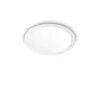 Faretti Da Incasso-Ideal Lux game trim round faretto incasso 2700k 11w rotondo bianco