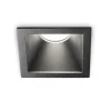 Faretti Da Incasso-Ideal Lux game trim square faretto da incasso led 11w 3000k 220v quadrato nero