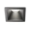 Faretti Da Incasso-Ideal Lux game trim square 11w 3000k faretto nero quadrato da incasso per bagno