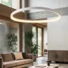 Lampadari Moderni-Ideal Lux gemini d061 dali push bianco lampadario moderno led 48w 3000k