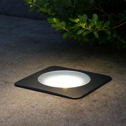 Faretti Da Esterno-Ideal Lux gravity faretto per esterno da incasso pavimento nero