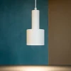 Lampade A Sospensione-Ideal Lux holly sp1 bianco lampada moderna a sospensione per isola