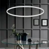 Lampadari Moderni-Ideal Lux hulahoop sp d081 lampadario tondo led 41w 3000k