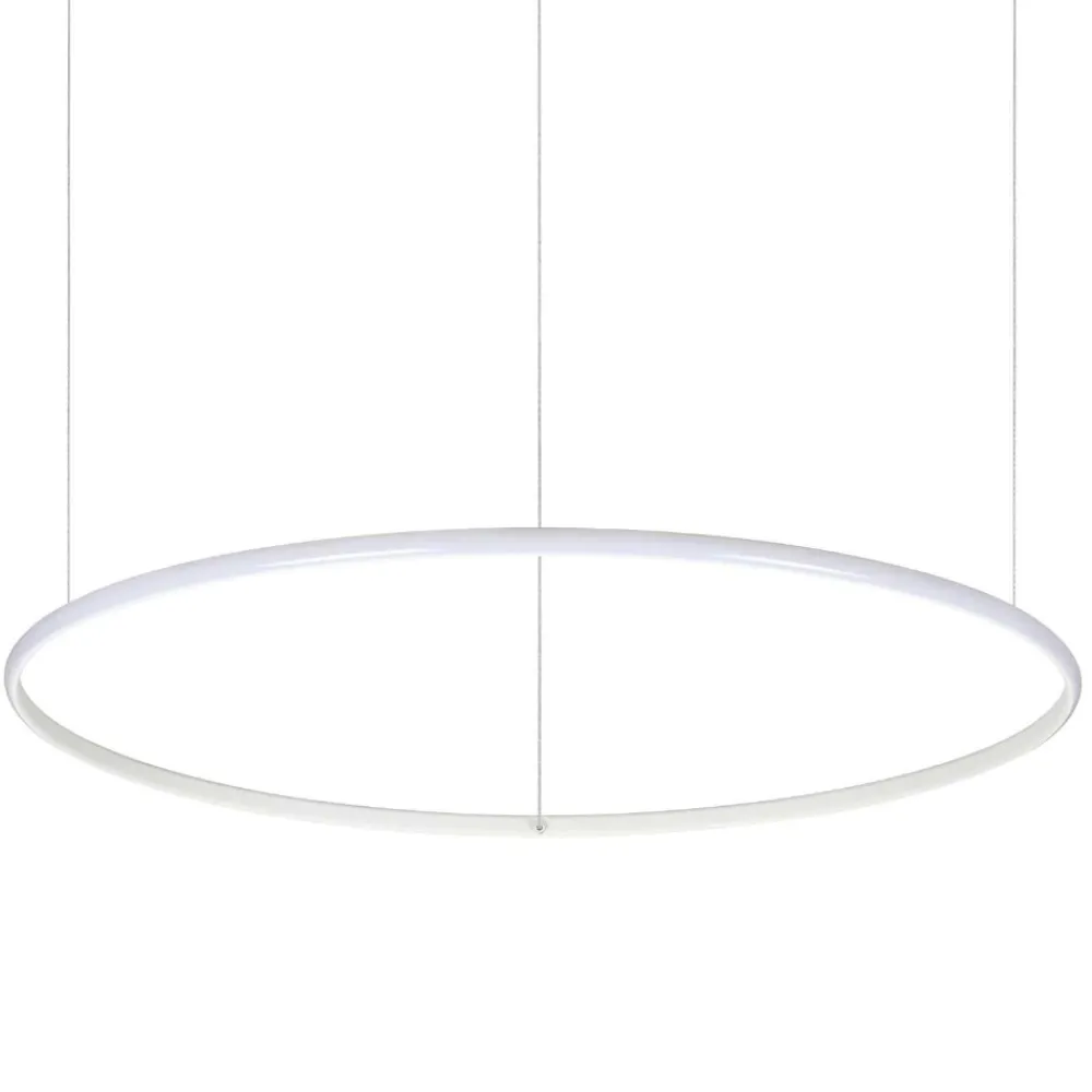 Lampadari Moderni-Ideal Lux hulahoop sp d081 lampadario tondo led 41w 3000k