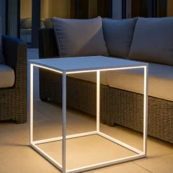 Lampade Da Esterno Giardino-Ideal Lux ipotesi pt h50 lampada da esterno bianca led 16w 3000k ip44