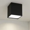 Faretti Da Soffitto-Ideal Lux kubiko pl faretto led 10w cubo nero