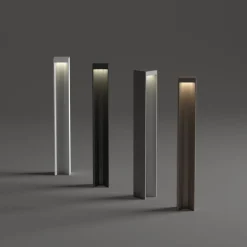 Lampioni Da Giardino-Ideal Lux kurt pt 4000k lampione per giardino moderno antracite ip54