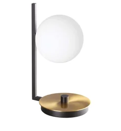 Abat Jour-Ideal Lux lampada da comodino abat-jour birds tl1 oro