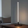 Lampade Da Tavolo-Ideal Lux lampada da tavolo nera led 3000k filo tl design moderno