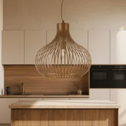 Lampadari Cucina-Ideal Lux lampadario da cucina onion sp1 d38 moderno marrone