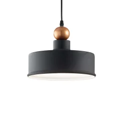 Lampade A Sospensione-Ideal Lux lampada triade-2 sp1 a sospensione antracite per tavolo soggiorno