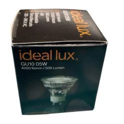 Lampadine Led-Ideal Lux lampadina led gu10 5w 4000k 500 lumen 31 dimmerabile