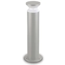 Lampioni Da Giardino-Ideal Lux lampione grigio per giardino torre pt1 h60 ip65 moderno