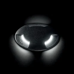 Faretti Da Esterno-Ideal Lux landing faretto da incasso a terra nero per esterno