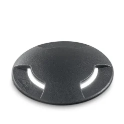 Faretti Da Esterno-Ideal Lux landing faretto da incasso a terra nero per esterno
