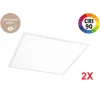Plafoniere Moderne-Ideal Lux led panel fi 3000k cri90 pannello led da incasso confezione n2