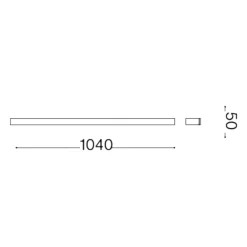 Applique Da Esterno-Ideal Lux linea ap d104 applique da esterno antracite led 20w 3000k