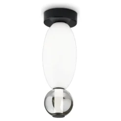Plafoniere Moderne-Ideal Lux lumiere-2 pl plafoniera con luce led 3000k