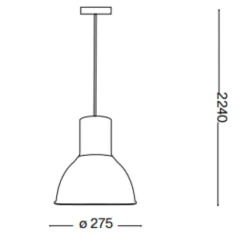 Lampadari Cucina-Ideal Lux metro sp1 lampadario da cucina cupola grigia moderna