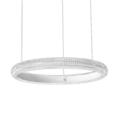 Lampadari Moderni-Ideal Lux miracle sp d40 lampadario moderno cristalli led 3000k