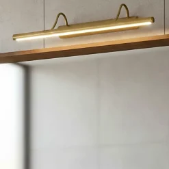 Applique Da Bagno-Ideal Lux mirror-10 ap4 applique per specchio da bagno brunito