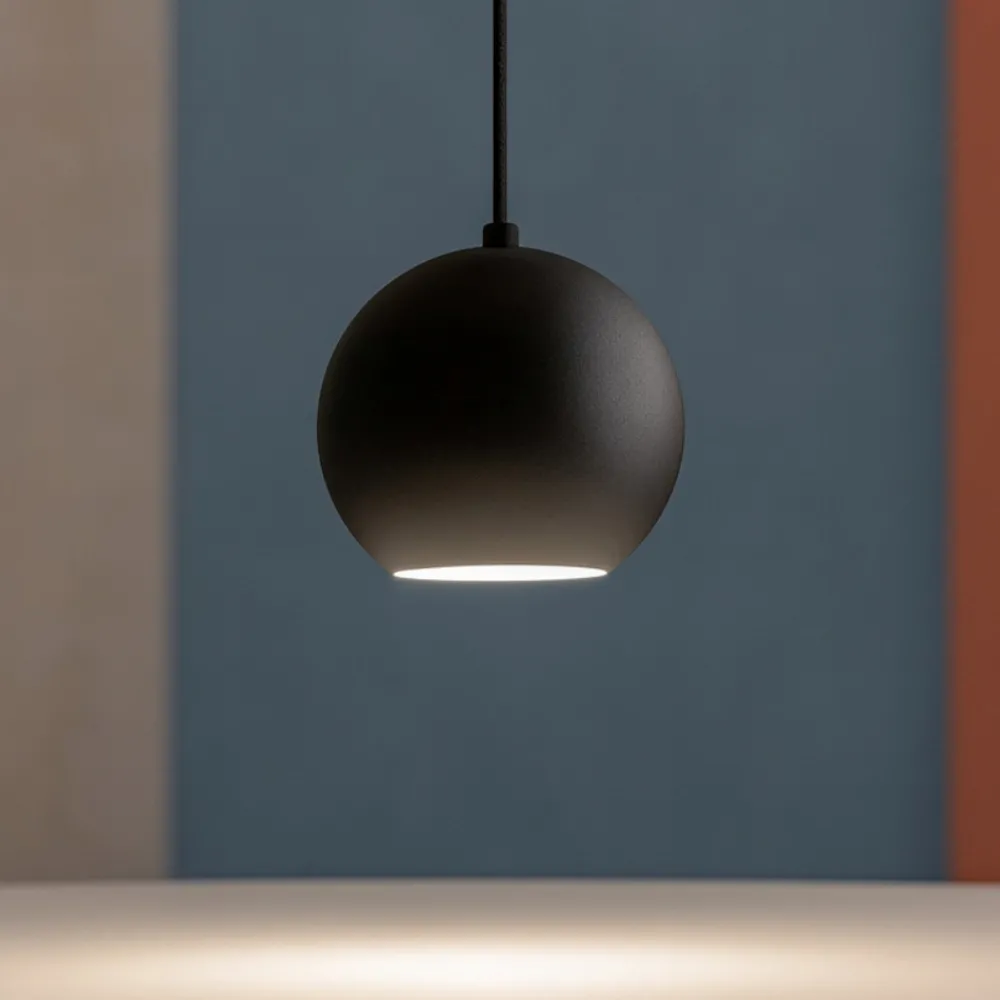 Lampade A Sospensione-Ideal Lux mr jack sp1 big lampada a sospensione per isola cucina nera