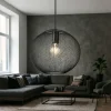 Lampadari Moderni-Ideal Lux net sp1 d29 lampadario design moderno nero