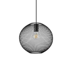 Lampadari Moderni-Ideal Lux net sp1 d29 lampadario design moderno nero