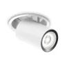 Faretti Da Incasso-Ideal Lux nova faretto da incasso led 12w 3000k orientabile bianco