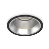 Faretti Da Incasso-Ideal Lux off fi 42w 4000k faretto led da incasso per interno rotondo nero