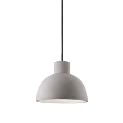 Lampade A Sospensione-Ideal Lux oil-5 sp1 lampada a sopensione di cemento per cucina