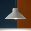 Lampade A Sospensione-Ideal Lux oil-6 sp1 lampada a sospensione per isola cucina effetto cemento