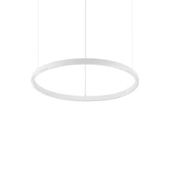 Lampadari Moderni-Ideal Lux oracle slim sp d050 round lampadario led 29w 3000k dimmerabile dali