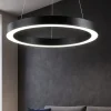 Lampadari Moderni-Ideal Lux oracle sp d60 lampadario design particolare led 33w 3000k nero
