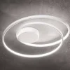 Plafoniere Moderne-Ideal Lux oz pl on-off bianco plafoniera da soffitto led 48w 3000k design moderna