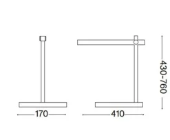 Lampade Da Tavolo-Ideal Lux pivot tl lampada da scrivania ufficio orientabile nera