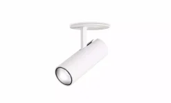 Faretti Da Incasso-Ideal Lux play fi faretto da incasso cilindro bianco orientabile