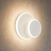 Applique Da Parete-Ideal Lux pouche ap round applique led 3000k moderna