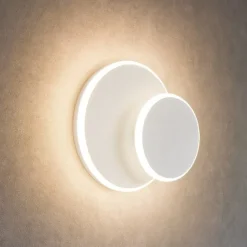 Applique Da Parete-Ideal Lux pouche ap round applique led 3000k moderna