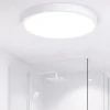 Plafoniere Bagno-Ideal Lux ray pl d60 plafoniera da bagno led 3000k 4000k bianca ip44