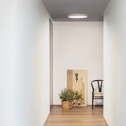 Plafoniere Bagno-Ideal Lux ray pl d60 plafoniera da bagno led 3000k 4000k bianca ip44