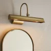 Applique Da Bagno-Ideal Lux retro ap2 applique da bagno brunito luce orientabile