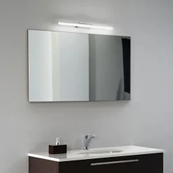 Applique Da Bagno-Ideal Lux riflesso ap d62 applique specchio bagno cromo led 16w